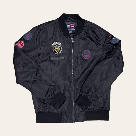 Phat Farm Other - Vintage 1992 Phat Farm Airforce Bombet Jacket
